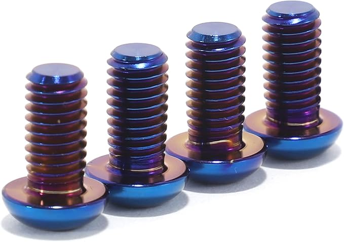 Titanium baja headlight bolts