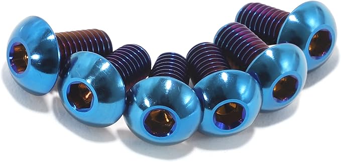 Titanium e moto disc bolts